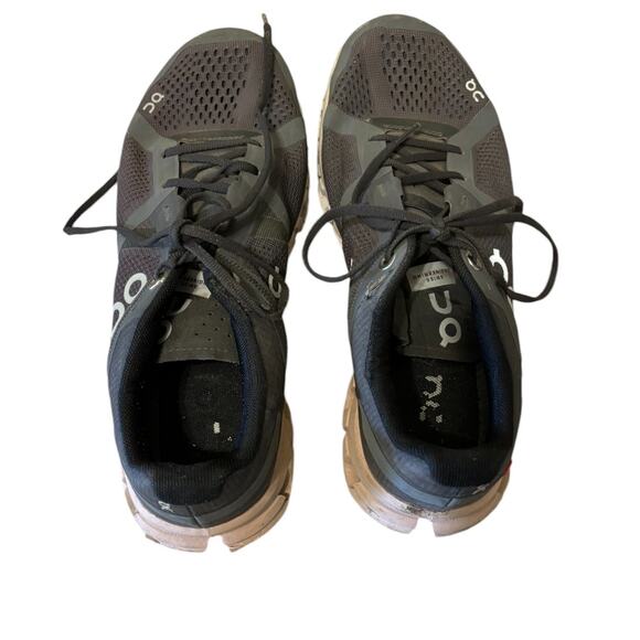 On Running Women's Sneakers - Black and Tan - Picture 8 of 10